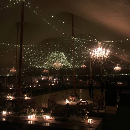 Tent-chandelier